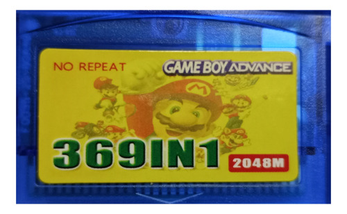 Cartucho 369 Juegos Para Game Boy Advance, Nds. Envio Gratis