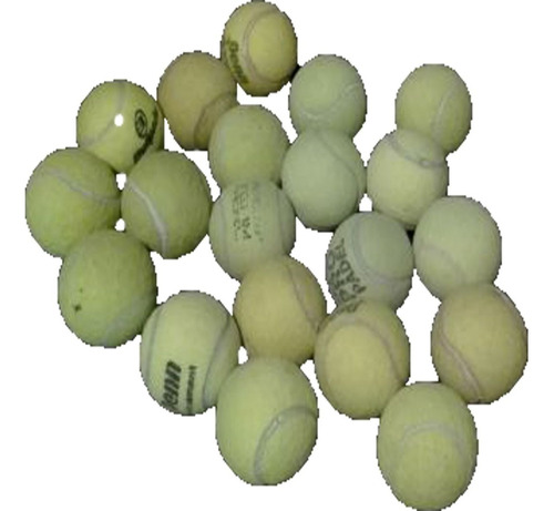 10 Pelotas De Padel Usadas - (ver Descripción, Por Favor)