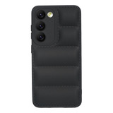 Funda Para Samsung S21 Fe Tpu Puffer + Vidrio