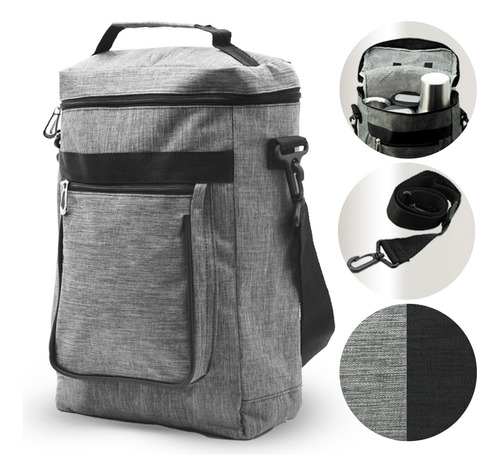 Mochila Matera Bolso Morral Porta Termo Premium