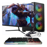 Pc Gamer Ryzen 7 32g Ram Ssd 2t Monitor 27 Rx6400 4g Fte 80+