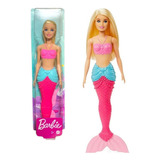 Barbie Sirena Dreamtopia Rubia De Traje Rosa Mattel