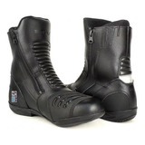 Jm Bota Moto Stav Core Touring Cuero Urbana C/ Protecciones 