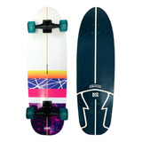 Skate Simulador De Surf Nitrosk8 Color Stripes