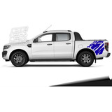 Calco Ford Ranger 2013 - 2019  Zebring 4x4 Juego Con Porton