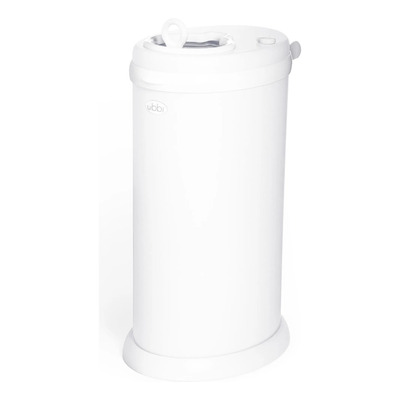 Cubo De Pañales Ubbi Para Bebé, Antiolores, Blanco | Envío gratis