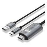 Thanksky Tipo-c A Hdmi No Requiere Controlador Pantalla De P