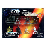 Star Wars Pof Die Cast Metal Collectible 6 Pack Detalle
