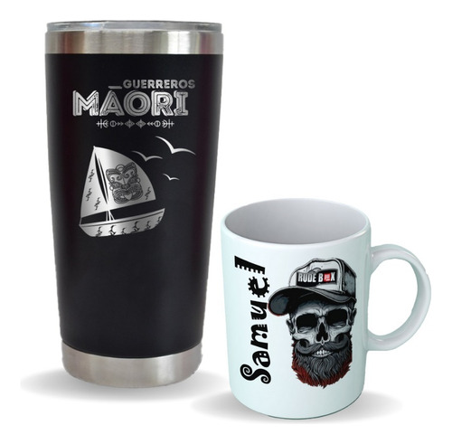 Kit Termo Y Taza Personalizables 