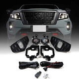 Faros Niebla Nissan Np300 2021 2022 Kit Completo Full Led *