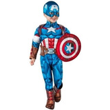 Disfraz Capitán America 2-4 Años Entrega Inmediata