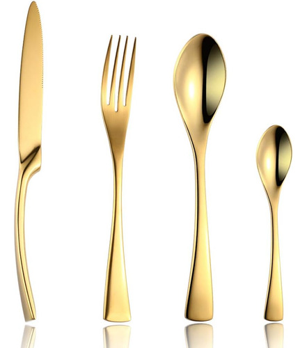 Lemeya Silverware Set,18/10 Stainless Steel Cutlery Utens Aa
