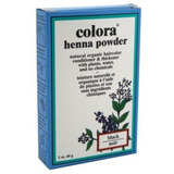 Set De 2 Paquetes Colora Henna Powder Color Negro De 2 Onzas