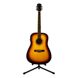 Guitarra Electroacustica Gt4 Campero Texana Sunburst Mate