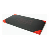 Colchoneta Individual 100x50x 4 Cm Everlast Negra Con Rojo Color Negro Con Rojo