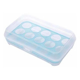 Envase Plástico Para 10 Huevos Huevera  Cocina Organizador 