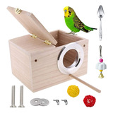 Jslzf Nido De Pajaros, Caja Nido De Periquitos, Caja De Cria