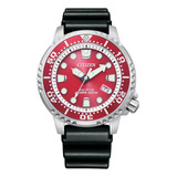 Reloj Citizen Eco-drive Promaster Esfera Roja Para Hombre Bn