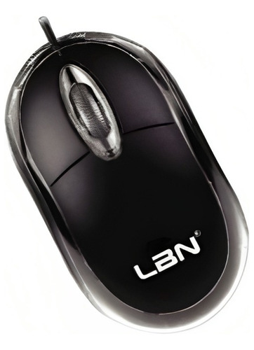 Mouse Lbn Con Cable  Luz Y Sensor Optico