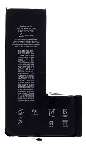 Bateria Para iPhone 11 Pro + Adhesivo - Dcompras