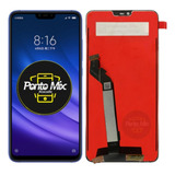 Display Lcd Frontal Tela Touch Mi 8 Lite + Pelicula Preto