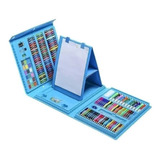 Set Arte Infantil X208 Piezas Colores Crayon Acuarela Plumon