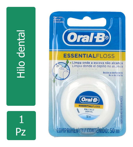 Oral B Hilo Dental Empaque Con 1 Pieza Con 50 M