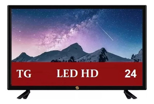 Televisor Monitor Led 24 Pulgadas Hd Usb Tdt Hdmi 12v Y 110v