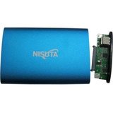 Carry Disk Nisuta Nsgasa253 Azul Disco Sata 2,5 Usb 3.0