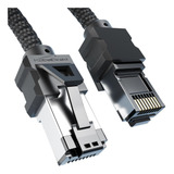 Cable De Red Cat 8, Cable Ethernet, Cable Lan - 3 Pies - Edi
