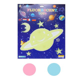 Sticker Brilla En La Oscuridad Planetas Estrella Fluo