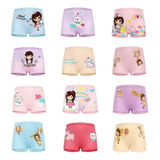 Pack 6 Pantaletas Algodón Niña Calzón Talla 2-10