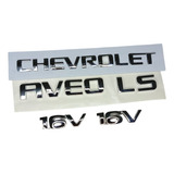 Emblemas Traseros Chevrolet Aveo Ls