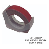 Cinta Etiqueta Para Rotuladora Motex Original 9mm X 3mt