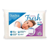 Travesseiro Duoflex Fresh Espuma Macia Aerada Cor Branco