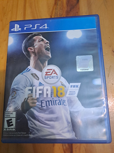 Fifa 18 Juego Físico En Buen Estado Para Ps4