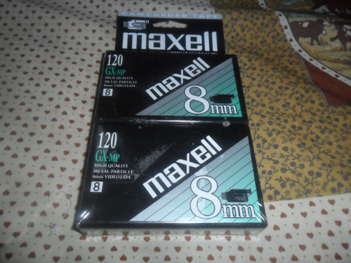 Video Cassette Maxell 8mm Sellados