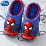 Invierno Niños Indoor Home Spider-man Zapatos De Algodón Con