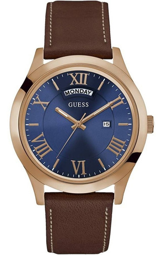 Reloj Guess Para Hombre W0792g2 Con Correa De Cuero Tono