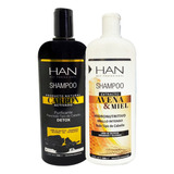 Combo X2 Shampoo Carbon Detox - Avena - Han