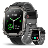 Reloj Inteligente Hombre Deporte Militar Impermeable Llamada