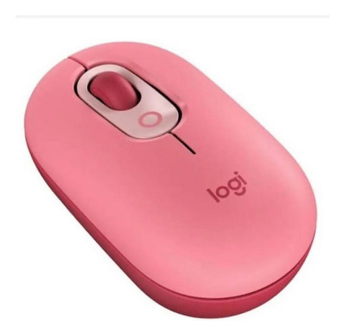 Mouse Logitech Sem Fio Pop Coral - 910-006551