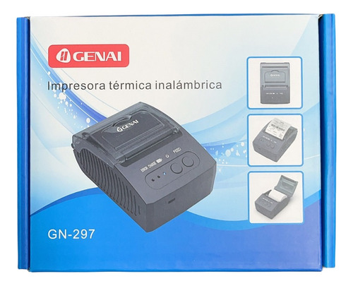 Mini Impressora Térmica Bluetooth 58 Mm Sem Fio Bateria