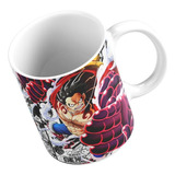 Taza Mug 11oz Anime One Piece Monkey D Luffy 4th Gear