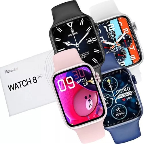 Smartwatch W28 Pro Series 8 Nfc Tela Infinita 1.90