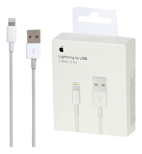 Cabo Carregador Para iPhone Usb Lightning 2 Metros Original 