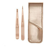 Set De Pinzas Tweezerman Petite, Oro Rosa, 3 Piezas