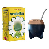 Set Yerba Serrana 250g + Mate Lindo 160ml Con Bombilla