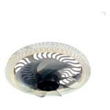 Ventilador De Techo Con Luz Led Con Control Remoto E27 34w