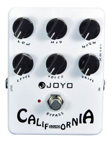 Pedal De Efecto Joyo Jf-15  Blanco